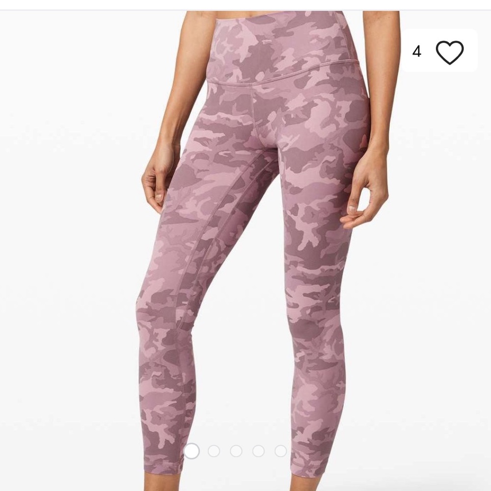 Pink Camo Lululemon Aligns